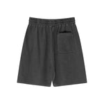 Washed Loose Fit Short Pants-INNBLAC Fashion Apparel