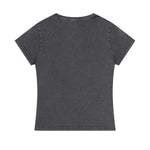 Snow Washed Peruvian Cotton Slim Fit Y2K Tee
