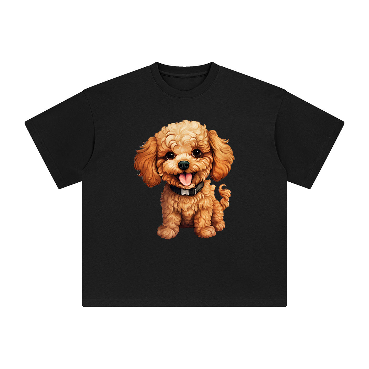 Toy Poodle Graphic Tee-INNBLAC Fashion Apparel