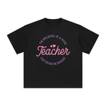 Teacher Graphic Tee-INNBLAC Fashion Apparel