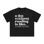 Reading Quote Graphic Tee-INNBLAC Fashion Apparel