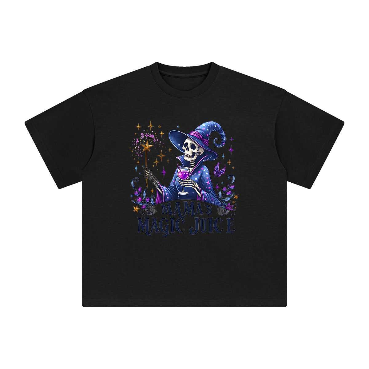 Mama's Magic Juice Graphic Tee-INNBLAC Fashion Apparel