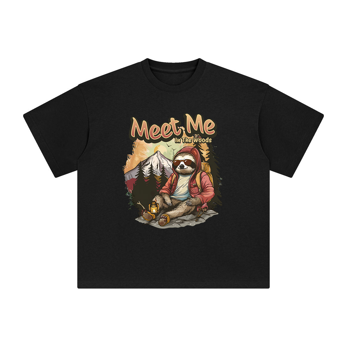 Meet Me In The Woods Graphic Tee-INNBLAC Fashion Apparel