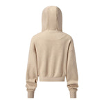 Embroidered Quiet Luxury Old Money Zip‑Up Hoodie