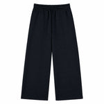 Quiet Luxury Old Money Style 320G Flower-Sand Straight-Leg Trousers