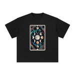 Mystical Moon Tarot Card Graphic Tee-INNBLAC Fashion Apparel