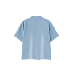 Camiseta desteñida con lavado a la piedra de 7.5 oz