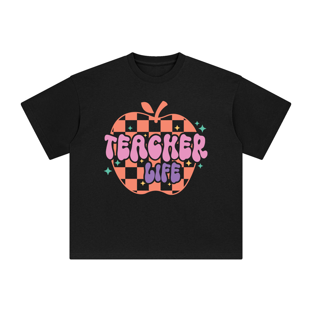 Teacher Life Graphic Tee-INNBLAC Fashion Apparel