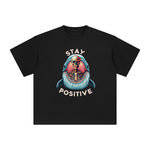 Stay Positive Graphic Tee-INNBLAC Fashion Apparel