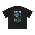 Papa Quote Aesthetic Graphic Tee-INNBLAC Fashion Apparel