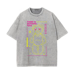 Teddy Bear Urban Streetwear Graphic Tee-INNBLAC Fashion Apparel