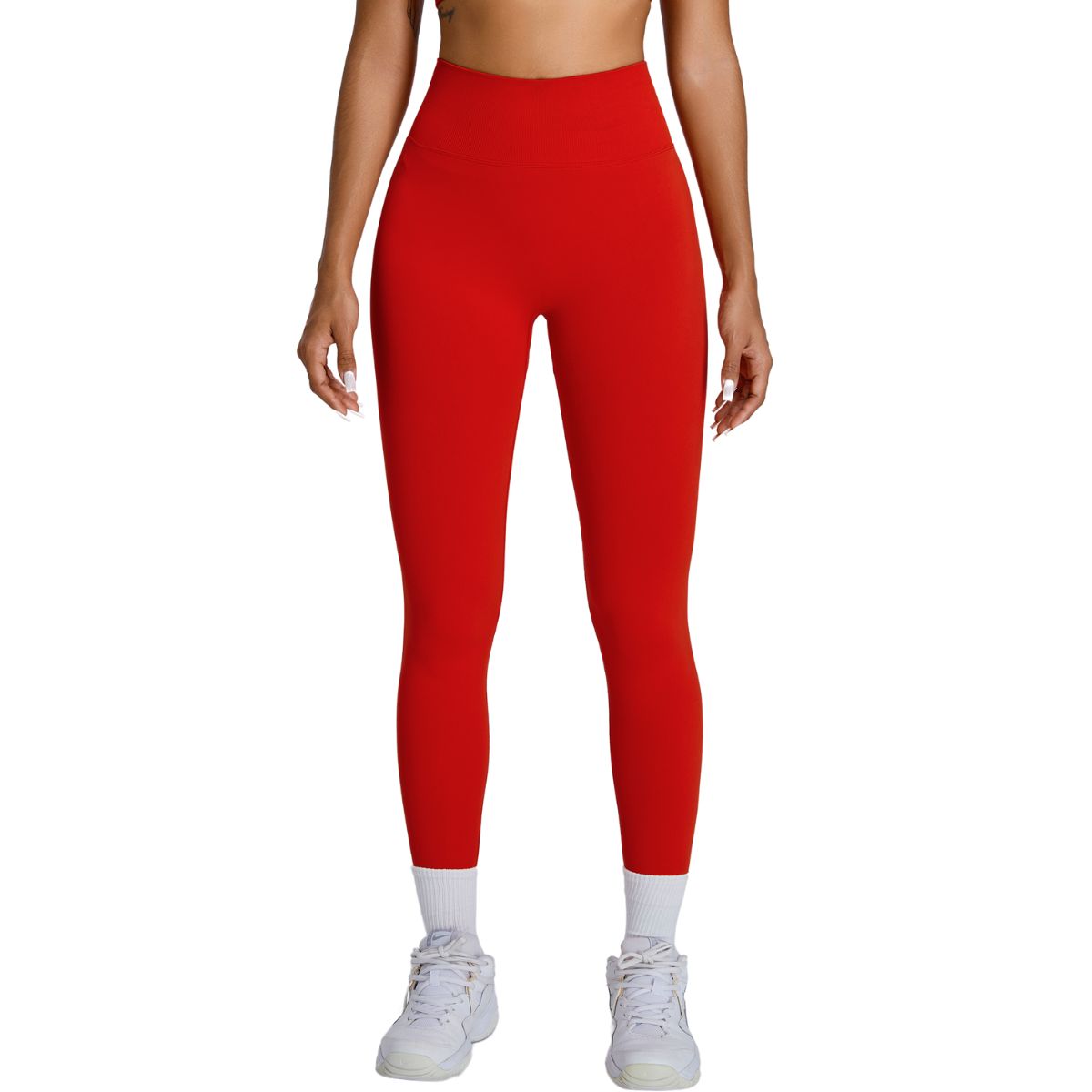 High-Waisted Seamless Yoga Leggings