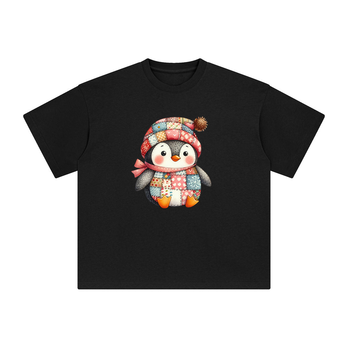 Penguin Graphic Tee-INNBLAC Fashion Apparel