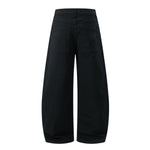 Seam‑Panel Balloon Wide Leg Trousers