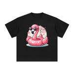 Flame Bird Inflatable Float Graphic Tee-INNBLAC Fashion Apparel