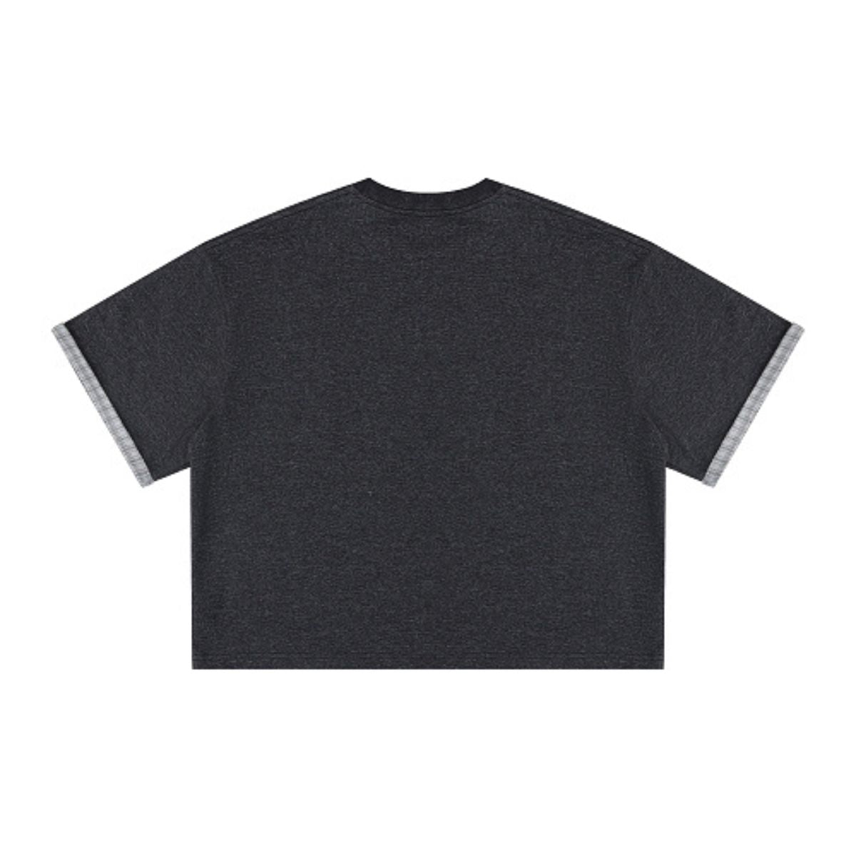 Oversized Cotton Crew Neck Tee 250G