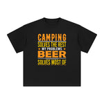 Camping Quote Graphic Tee-INNBLAC Fashion Apparel