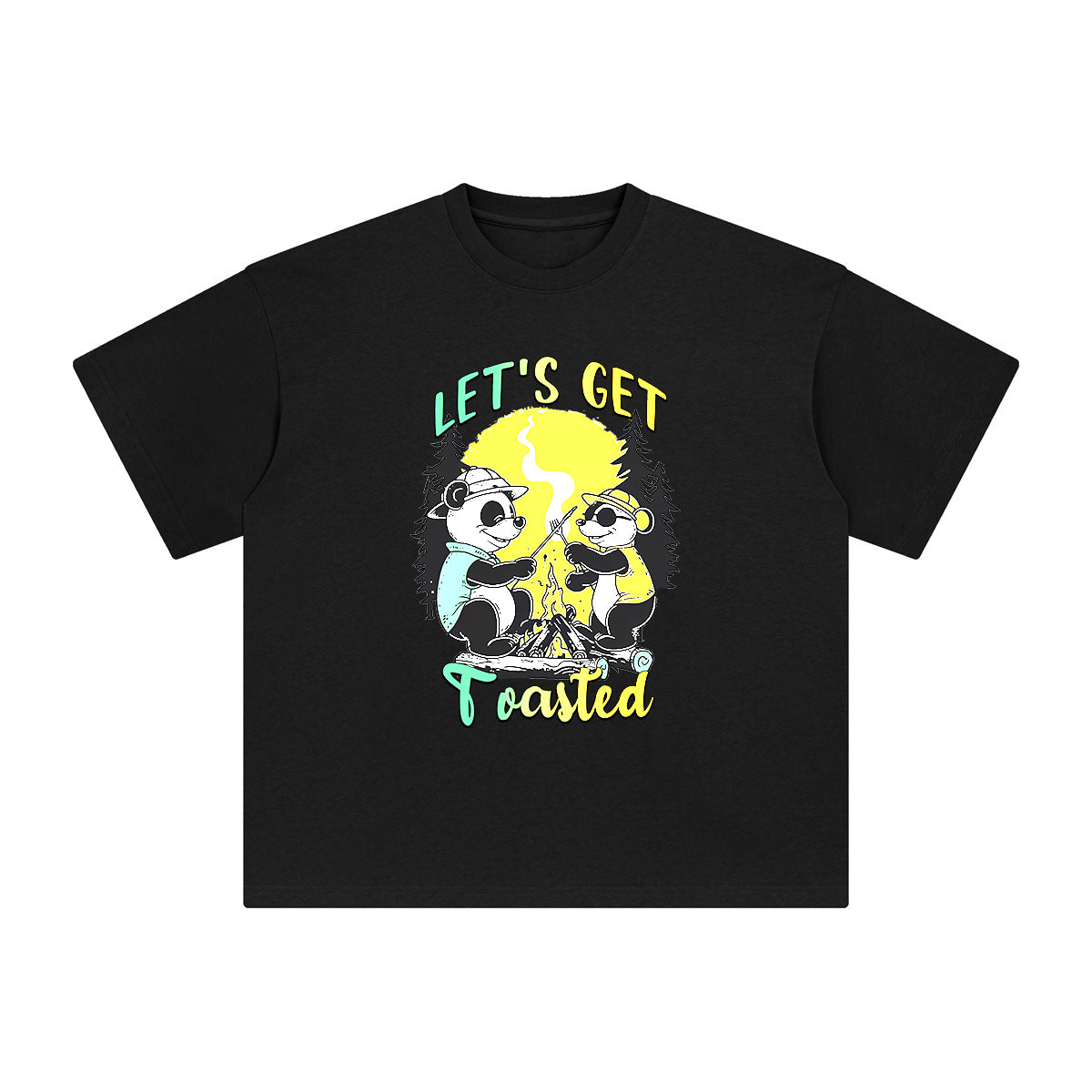 Let's Get Toasted Graphic Tee-INNBLAC Fashion Apparel
