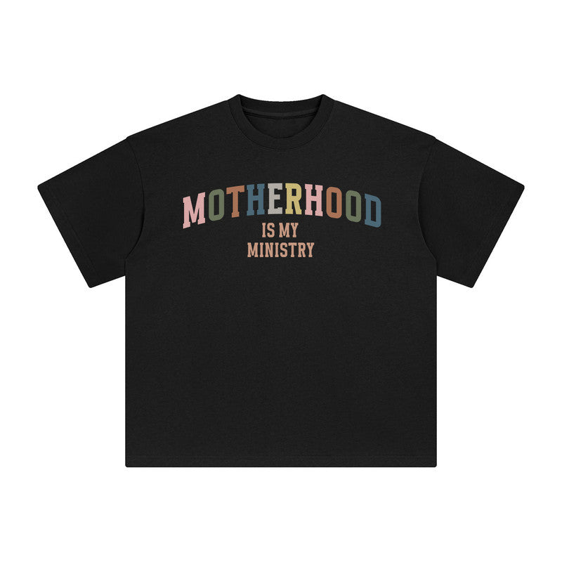 Matherhood Is My Ministry Graphic Tee-INNBLAC Fashion Apparel