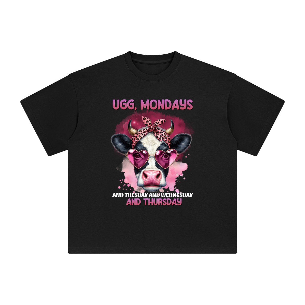 Ugg Mondays Graphic Tee-INNBLAC Fashion Apparel
