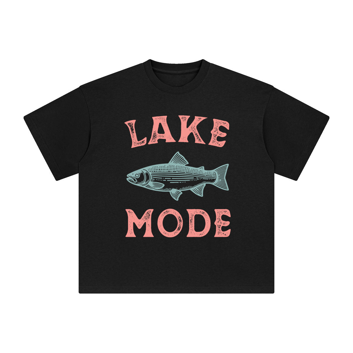 Lake Mode Graphic Tee-INNBLAC Fashion Apparel