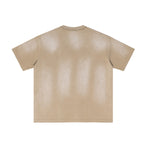 Acid Washed Distressed Reverse Tee 8oz