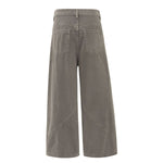 Patchwork Deconstructed Relaxed Loose Fit Stretch Casual Jogger Pants
