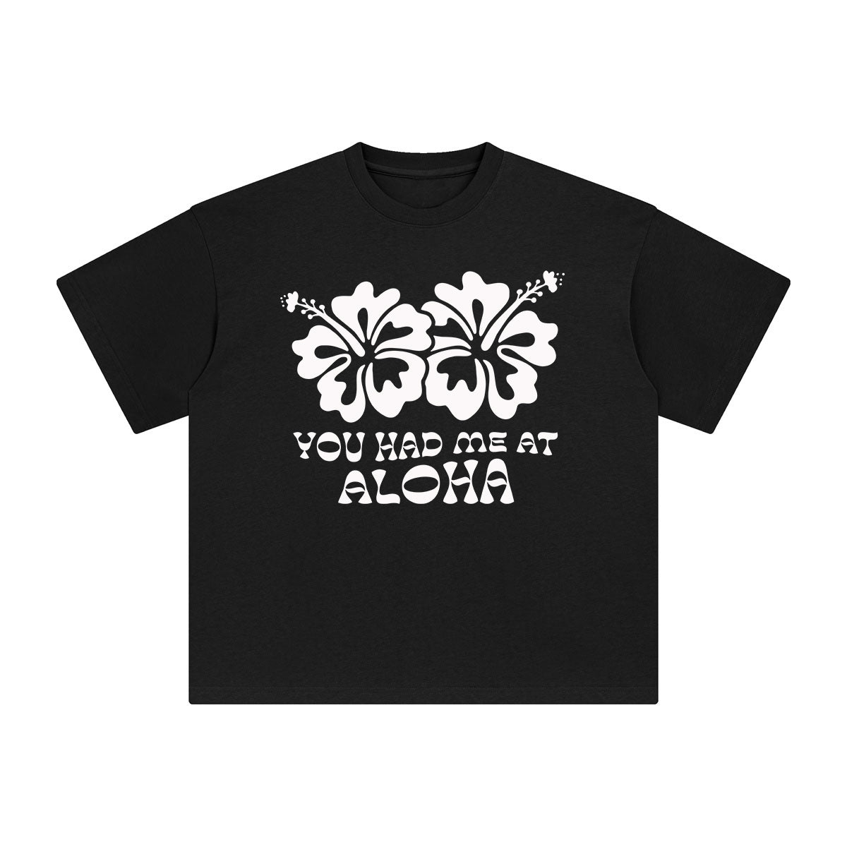 You Had Me At Aloha Graphic Tee-INNBLAC Fashion Apparel