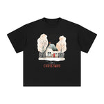 Christmas House Graphic Tee-INNBLAC Fashion Apparel