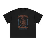 Surviving Fatherhood Graphic Tee-INNBLAC Fashion Apparel