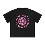 Less Bitter More Glitter Graphic Tee-INNBLAC Fashion Apparel