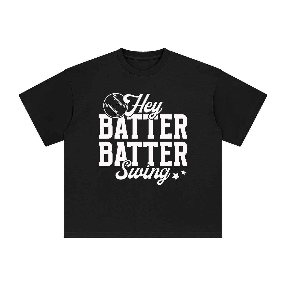 Hey Better Swing Graphic Tee-INNBLAC Fashion Apparel