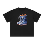 Snowboard Boots Graphic Tee-INNBLAC Fashion Apparel