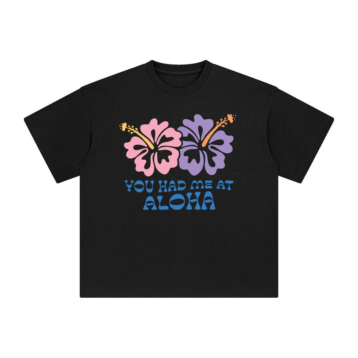 You Had Me At Aloha Graphic Tee-INNBLAC Fashion Apparel