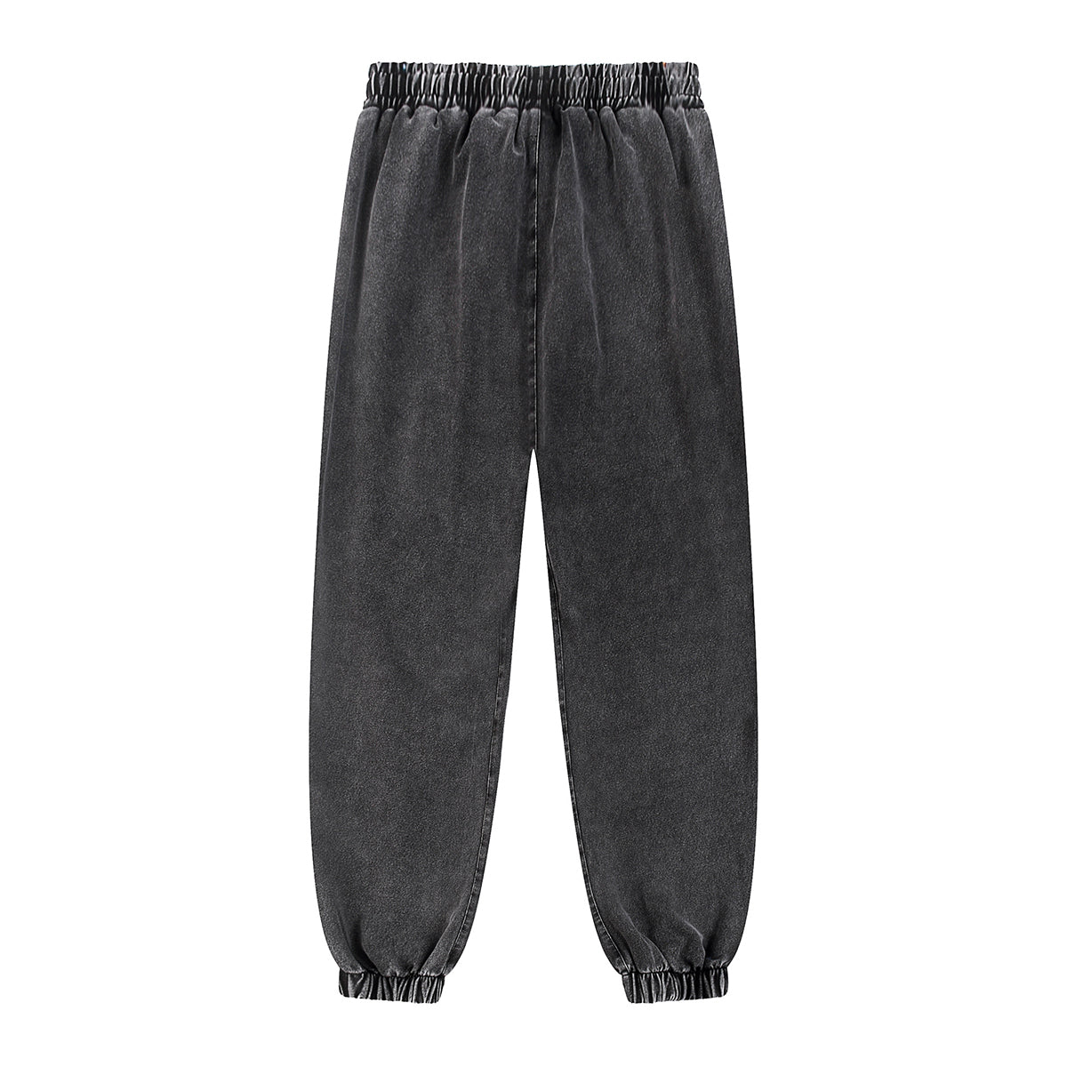 Washed Baggy Knit Denim Joggers