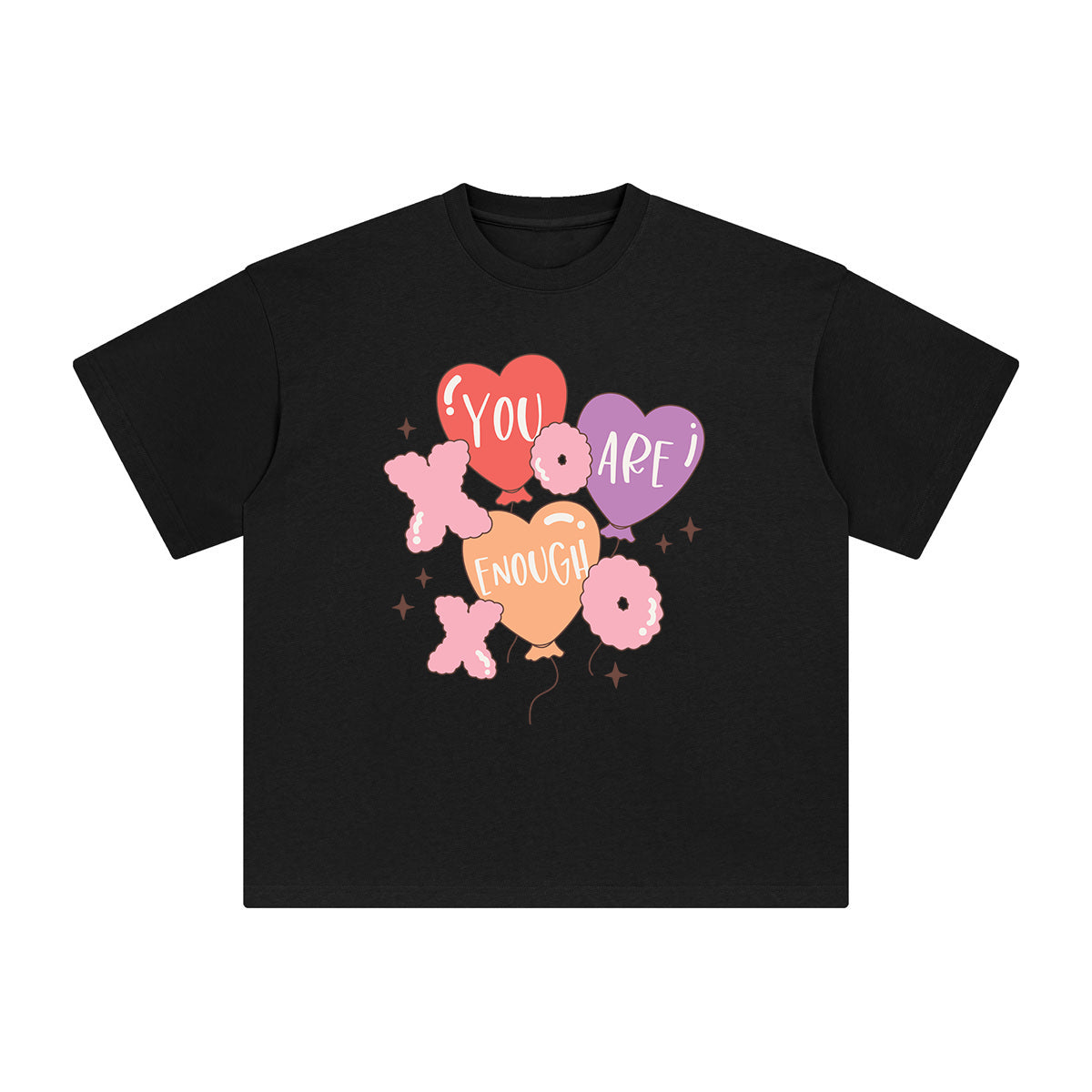 You Are Enough Graphic Tee-INNBLAC Fashion Apparel