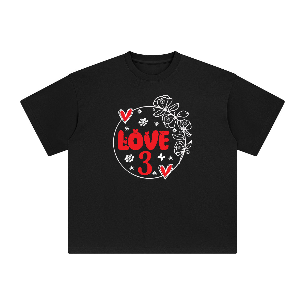 LOVE Aesthetic Graphic Tee-INNBLAC Fashion Apparel
