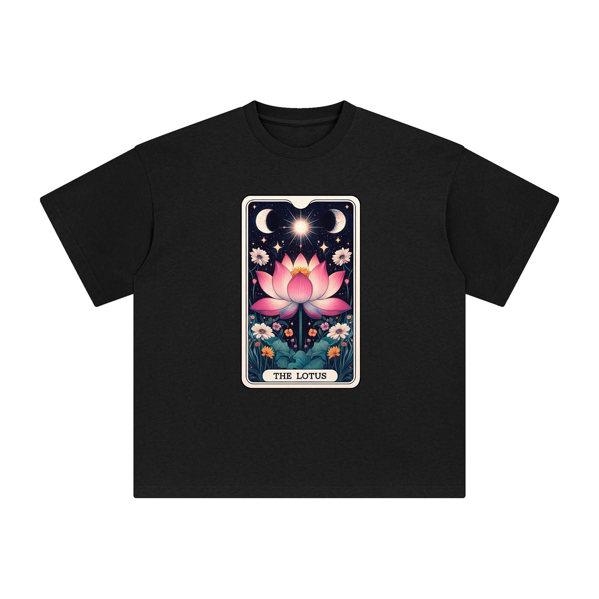 The Lotus Graphic Tee-INNBLAC Fashion Apparel