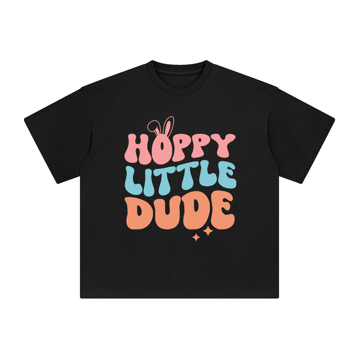 Hoppy Little Dude Graphic Tee-INNBLAC Fashion Apparel