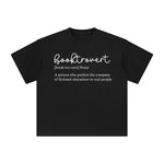 Philosophical Quote Graphic Tee-INNBLAC Fashion Apparel