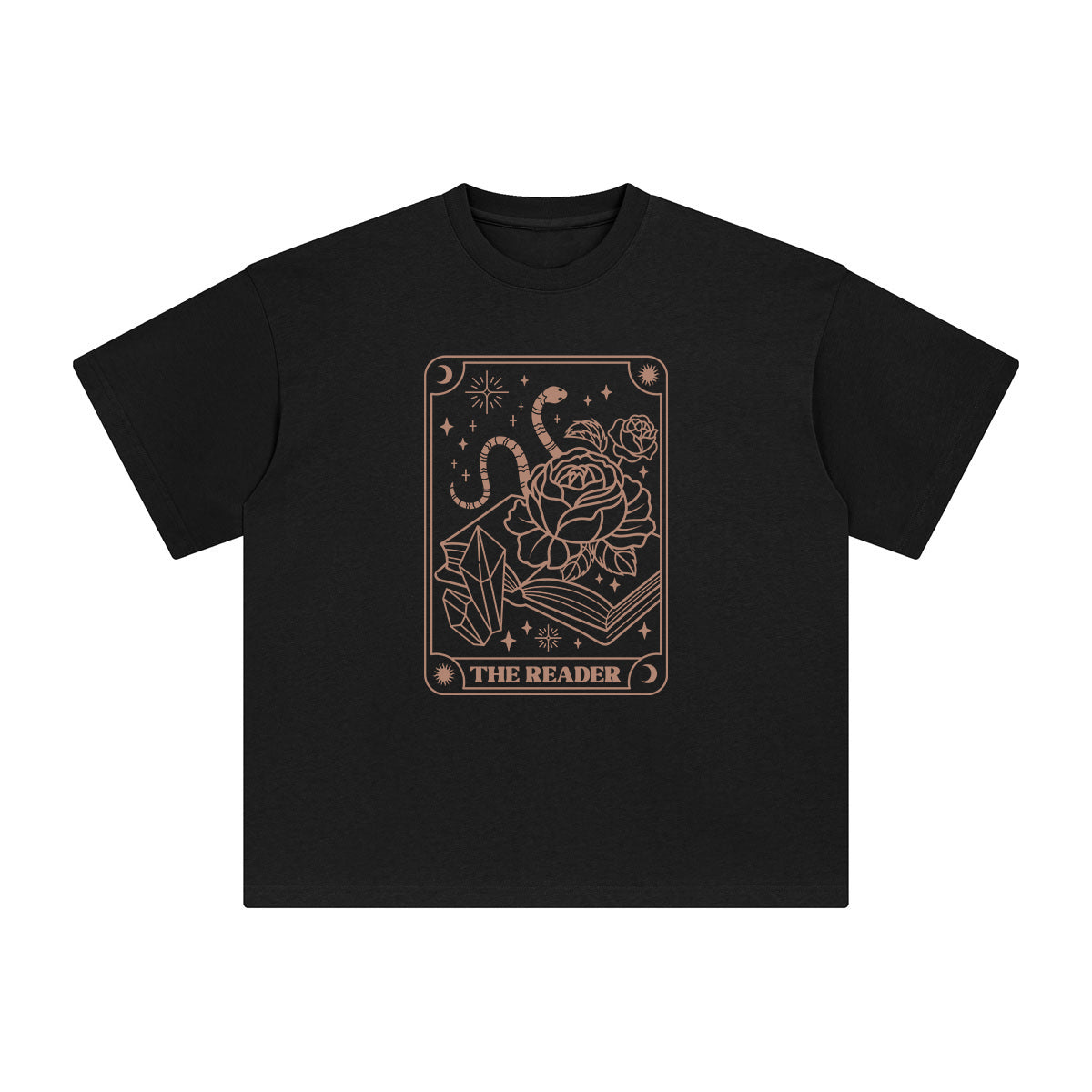The Reader Graphic Tee-INNBLAC Fashion Apparel