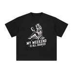 My Weekend Is All Booked Graphic Tee-INNBLAC Fashion Apparel