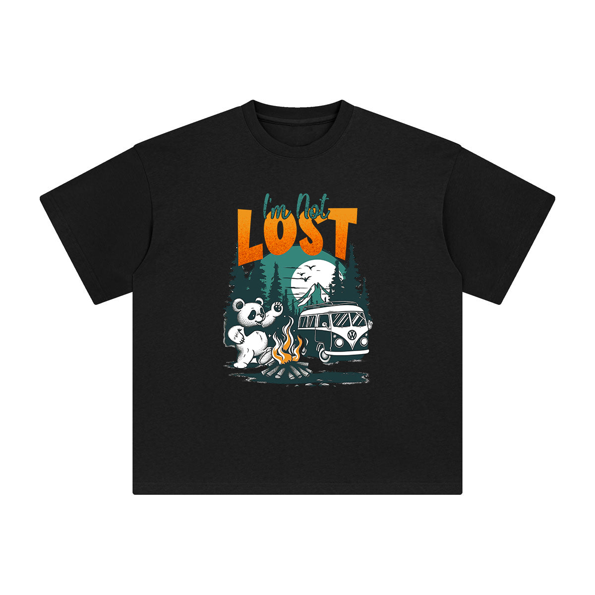 I'm Not Lost Graphic Tee-INNBLAC Fashion Apparel
