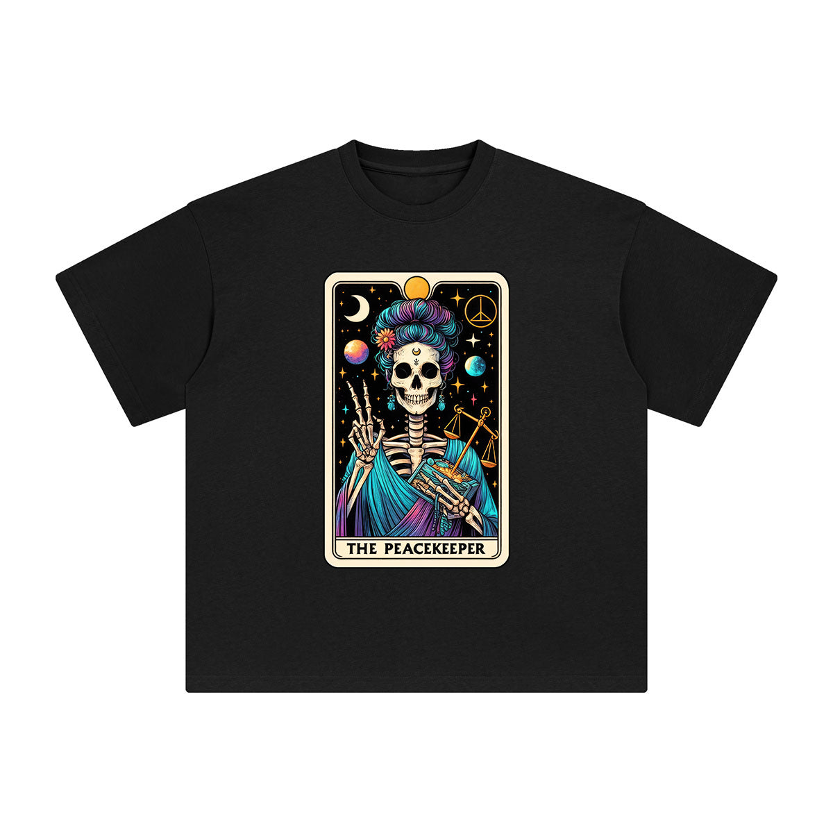 The Peacekeeper Comic Graphic Tee-INNBLAC Fashion Apparel