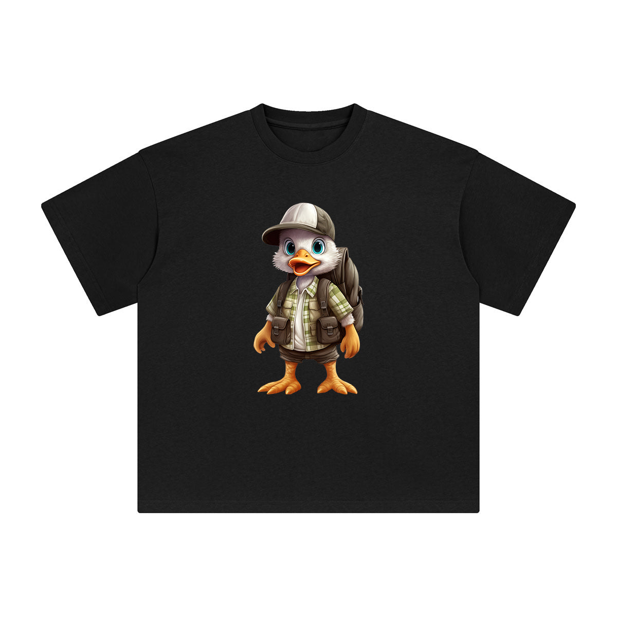 Goose Graphic Tee-INNBLAC Fashion Apparel