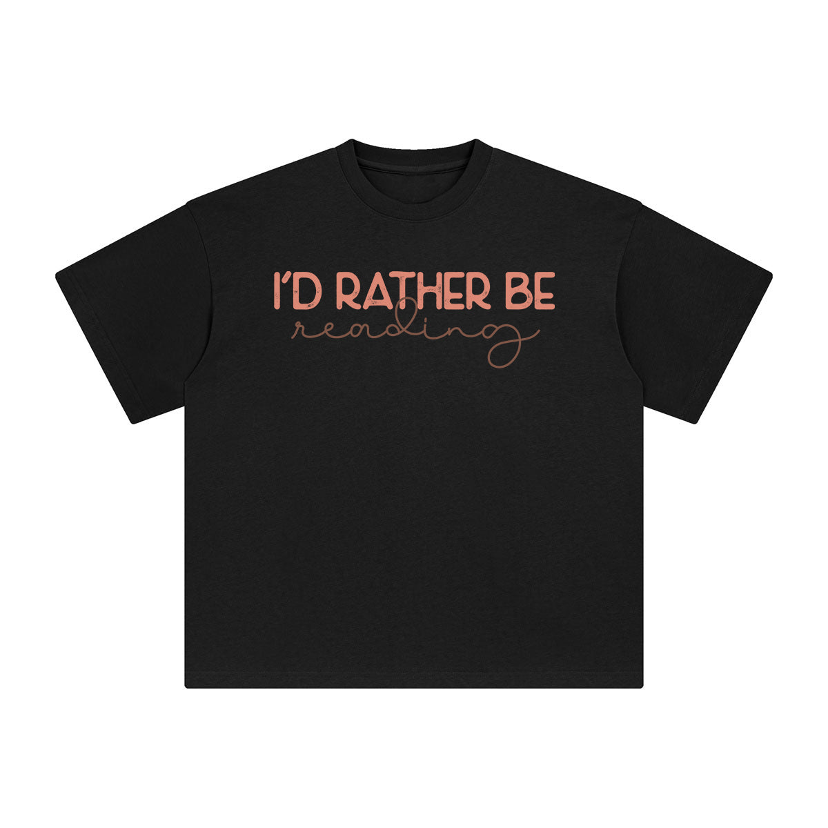 I'd Rather Be Reading Graphic Tee-INNBLAC Fashion Apparel
