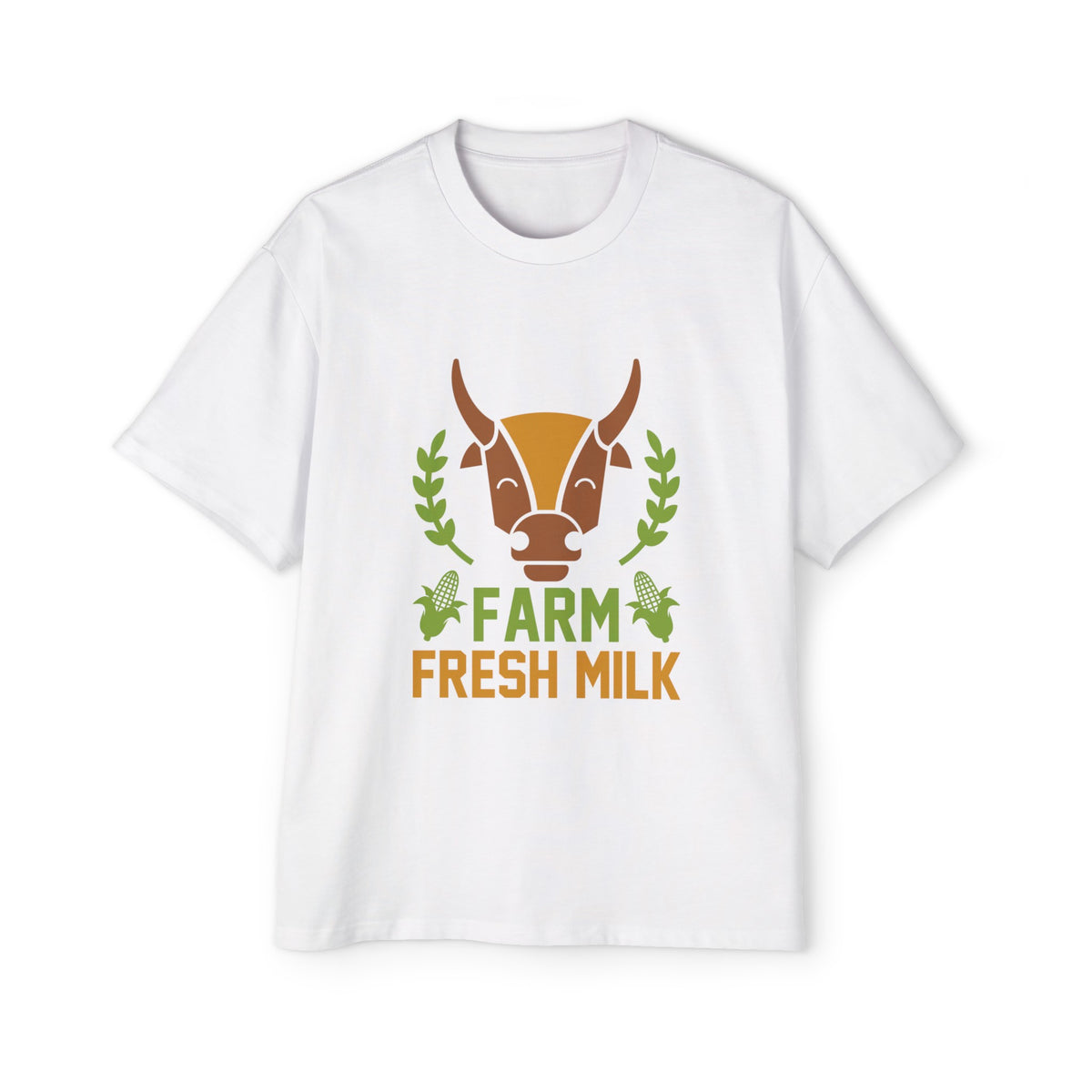 Farm Fresh Milk Graphic Tee-INNBLAC Fashion Apparel