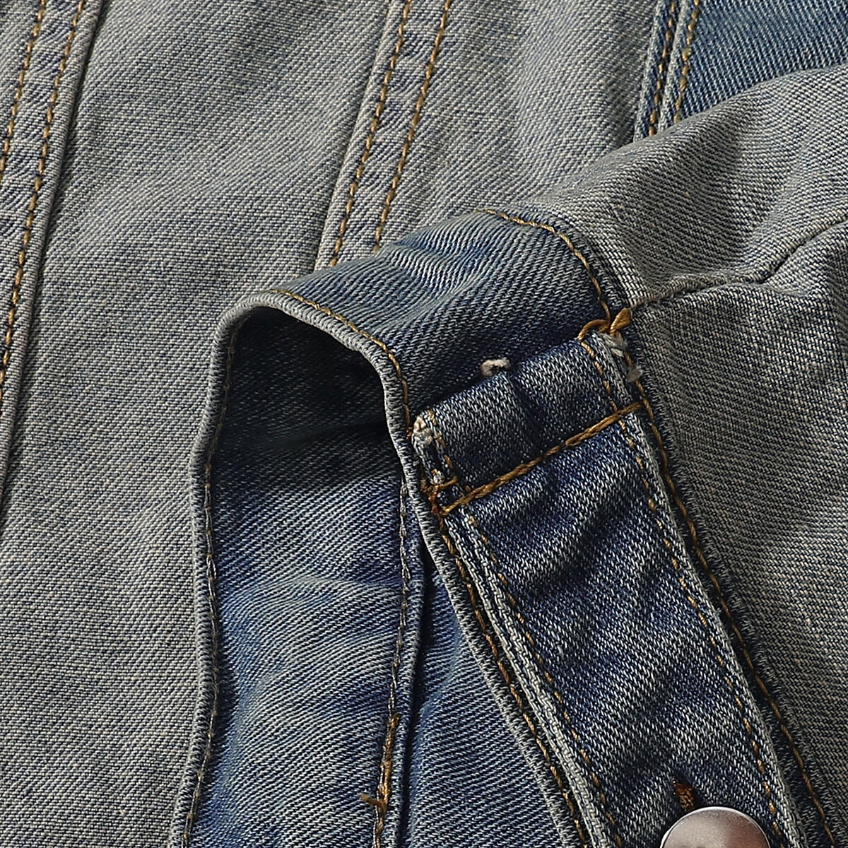 Classic Reverse Denim Trucker Jacket