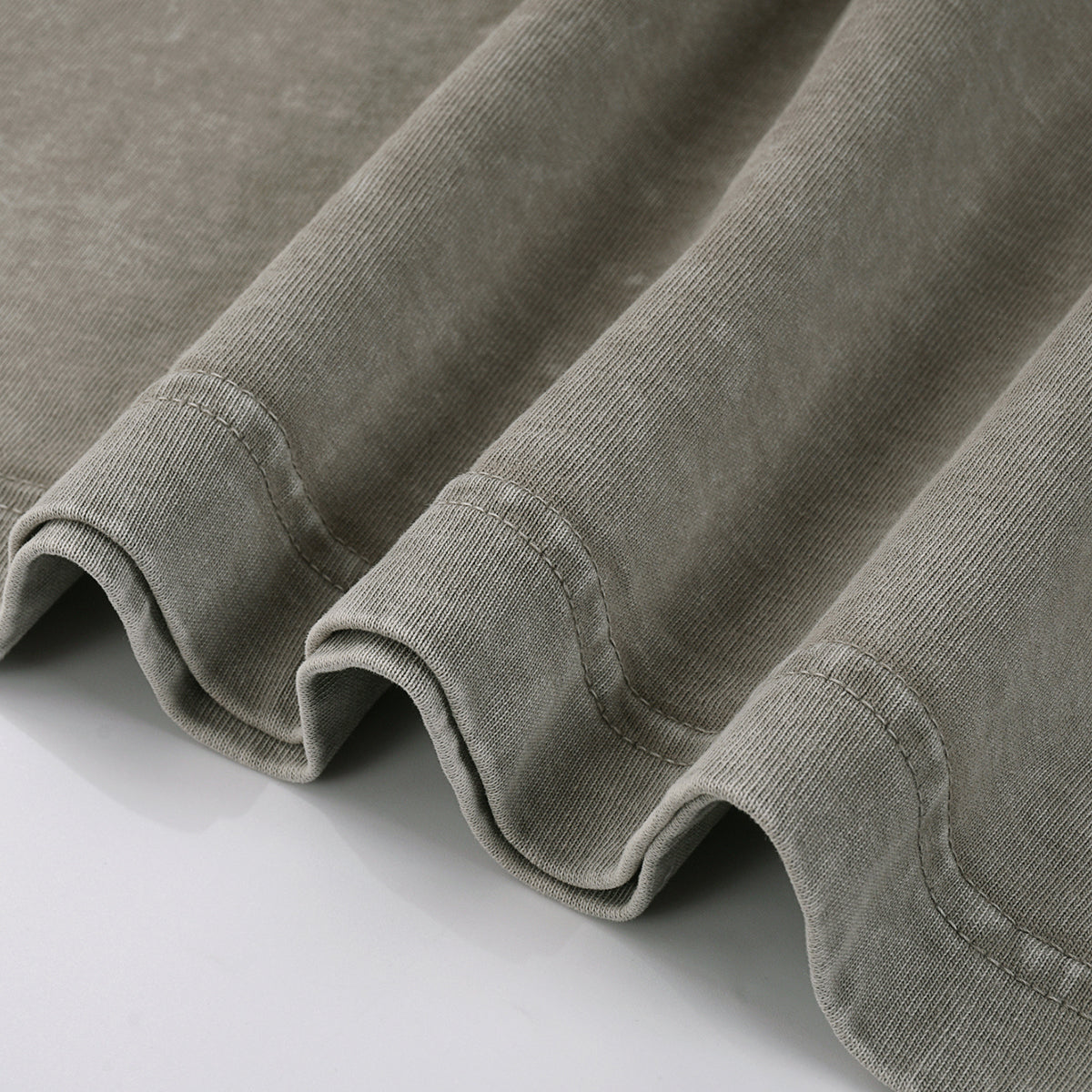 Polo teñido inverso de peso pesado de 9,6 oz