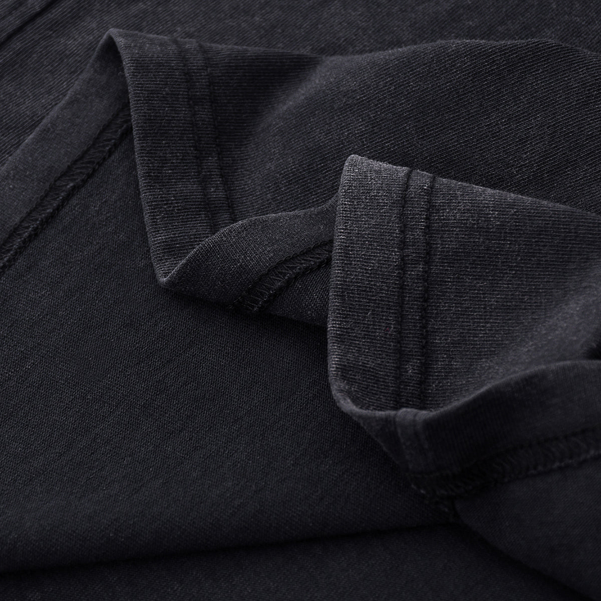 Black Washed Cotton Sleeveless T Shirt 8.25oz